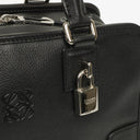 Loewe Amazona 28 Black Leather Handbag