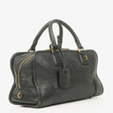 Loewe Amazona 28 Black Leather Handbag