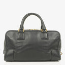 Loewe Amazona 28 Black Leather Handbag