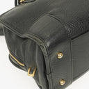 Loewe Amazona 28 Black Leather Handbag