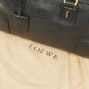Loewe Amazona 28 Black Leather Handbag