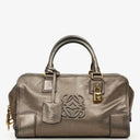 Loewe Amazona 28 Bronze Metallic Calfskin Handbag