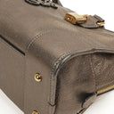 Loewe Amazona 28 Bronze Metallic Calfskin Handbag