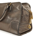 Loewe Amazona 28 Bronze Metallic Calfskin Handbag