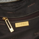 Loewe Amazona 35 Anagram Grey Metallic Calfskin Handbag