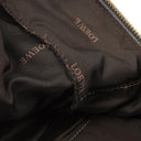 Loewe Amazona 35 Anagram Grey Metallic Calfskin Handbag