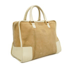 Loewe Amazona Suede Calfskin Handle Bag