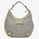 Loewe Anagram Canvas New Road Hobo Bag