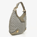 Loewe Anagram Canvas New Road Hobo Bag