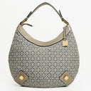 Loewe Anagram Canvas New Road Hobo Bag