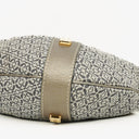 Loewe Anagram Canvas New Road Hobo Bag