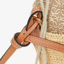 Loewe Anagram Paula's Ibiza Pochette Raffia Crossbody Bag
