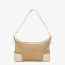 Loewe Anagram Suede Shouder Bag