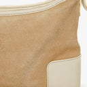 Loewe Anagram Suede Shouder Bag