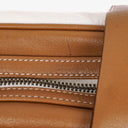 Loewe Boston Brown and White Leather Bag