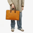 Loewe Brown Leather Anagram Breifcase
