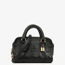 Loewe Micro Amazona Anagram Black Leather Mini Bag