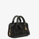 Loewe Micro Amazona Anagram Black Leather Mini Bag