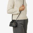 Loewe Micro Amazona Anagram Black Leather Mini Bag