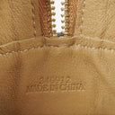 Loewe Micro Amazona In Beige Suede And Dark Brown Leather Mini Bag