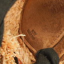 Loewe Natural Tan Calfskin Raffia Mini Gate Crossbody Bag