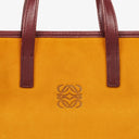 Loewe Ochre Suede Anagram Tote Bag