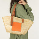 Loewe Raffia Basket Bag