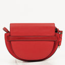 Loewe Red Grained Leather Mini Gate Crossbody Bag