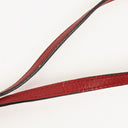 Loewe Red Grained Leather Mini Gate Crossbody Bag