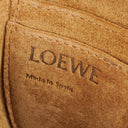 Loewe Red Grained Leather Mini Gate Crossbody Bag