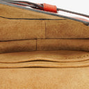 Loewe Red Grained Leather Mini Gate Crossbody Bag