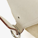 Loewe White Leather Anagram Bucket Bag