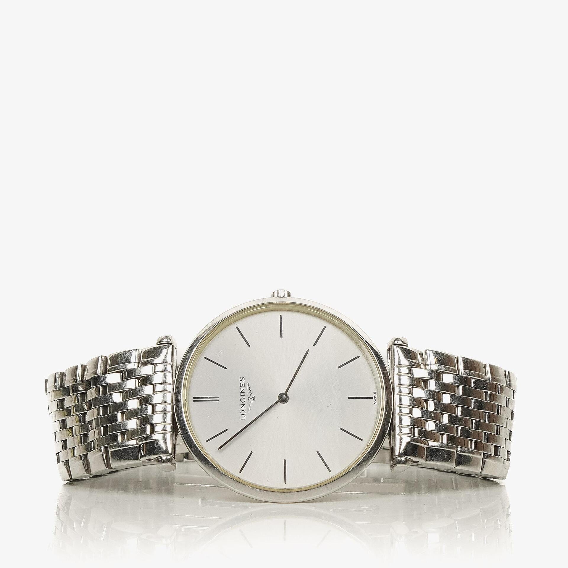 Longines Le Grande Classique de Longines L4.709.4 Silver Dial Stainless Steel Quartz Watch