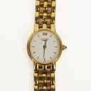 Longines Présence L6.206.2 White Dial Gold PVD Small 20mm Quartz Ladies