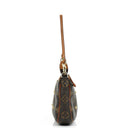 Louis Vuittom Monogram Coated Canvas Riveting Limited Edition Pochette Accessories Clutch Bag
