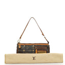 Louis Vuittom Monogram Coated Canvas Riveting Limited Edition Pochette Accessories Clutch Bag