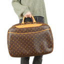 Louis Vuitton Alize 45 Monogram Coated Canvas Travel Bag, 2002