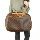 Louis Vuitton Alize 45 Monogram Coated Canvas Travel Bag, 2002