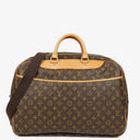 Louis Vuitton Alize 45 Two Compartments Monogram Canvas Travel Bag