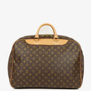 Louis Vuitton Alize 45 Two Compartments Monogram Canvas Travel Bag