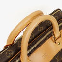 Louis Vuitton Alize 45 Two Compartments Monogram Canvas Travel Bag
