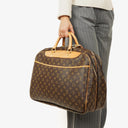 Louis Vuitton Alize 45 Two Compartments Monogram Canvas Travel Bag