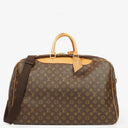 Louis Vuitton Alize 55 Monogram Coated Canvas Travel Bag
