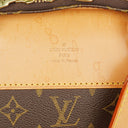Louis Vuitton Alize 55 Monogram Coated Canvas Travel Bag