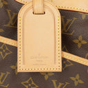 Louis Vuitton Alize Monogram Coated Canvas Travel Bag