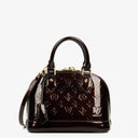 Louis Vuitton Alma BB Amarante Monogram Vernis Leather Handbag