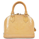 Louis Vuitton Alma BB Beige Monogram Vernis Leather Handbag, 2013