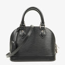 Louis Vuitton Alma BB Black EPI Leather Handbag