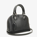 Louis Vuitton Alma BB Black EPI Leather Handbag