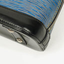 Louis Vuitton Alma BB Blue Denim EPI Leather Handbag
